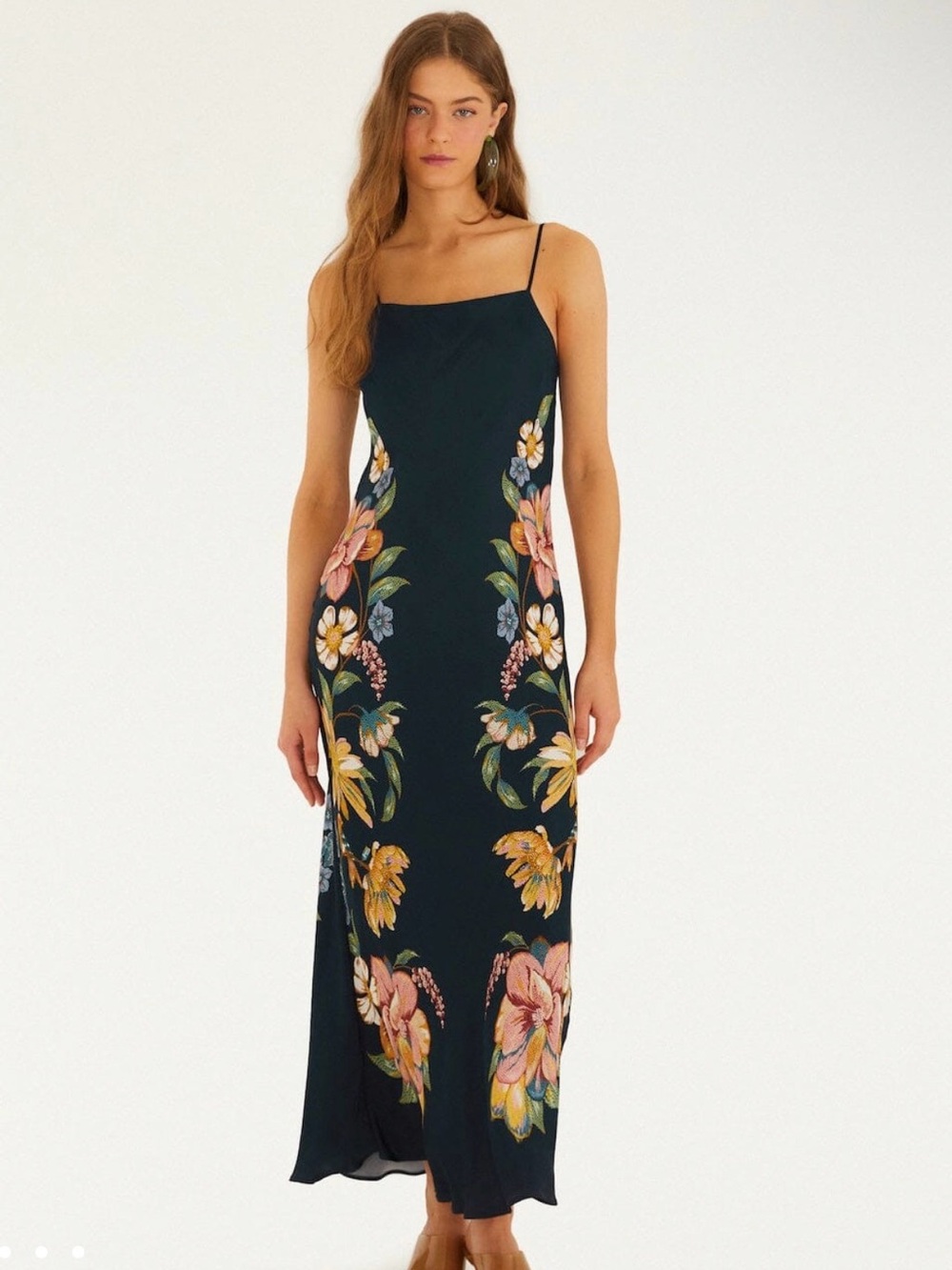 NWT FARM Rio Floral Maxi Dress β Size Medium πΈ - Picture 2 of 5